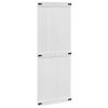 vidaXL &Scaron;ķūņa durvis CORONA 80 x 210 cm Priedes masīvkoks Balts