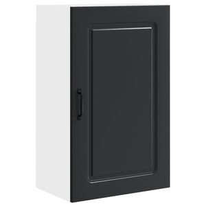 vidaXL Trauku ma&scaron;īnas panelis Kalmar Melna 50 x 31 x 80 cm