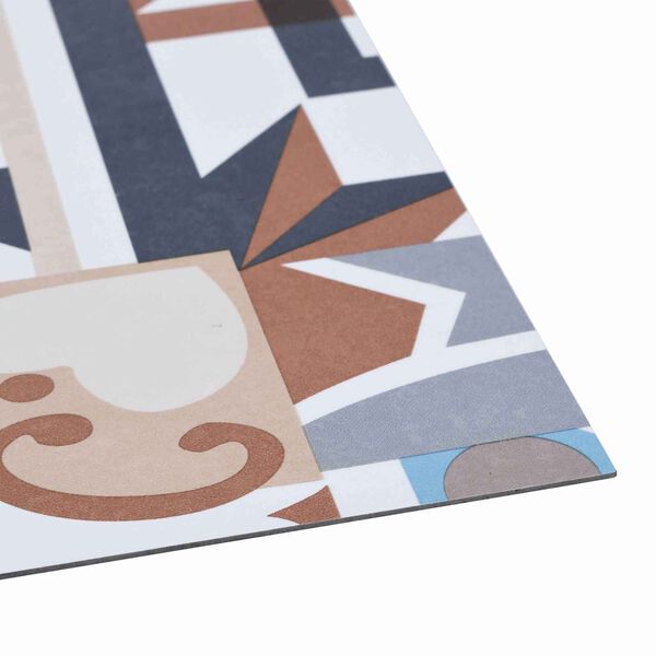 vidaXL Grīdas dēļi 55 pcs Daudzkrāsains 5,11 m&sup2; PVC