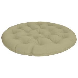 vidaXL Papasan krēsla spilvens VIANEN 100% poliesters Gai&scaron;i zaļa