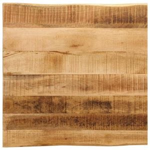 vidaXL galda virsma, 40x40x3,8 cm, mango masīvkoks