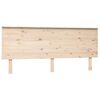 vidaXL gultas galvgalis, 184x6x82,5 cm, priedes masīvkoks