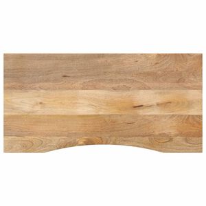 vidaXL galda virsma ar izliekumu, 110x50x2,5 cm, mango masīvkoks