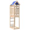 vidaXL Spēļu tornis Brūna 52.5 x 85 x 239 cm Ciets priedes koks