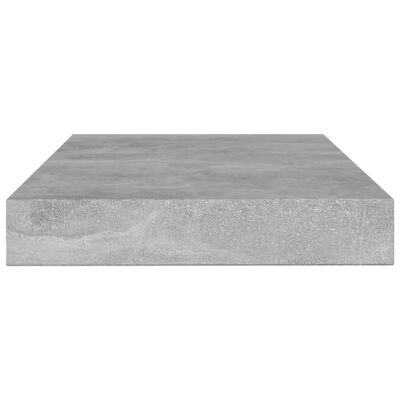vidaXL plauktu dēļi, 4 gab., betonpelēki, 100x10x1,5cm, skaidu plāksne