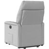 vidaXL Atpūtas krēsls stāvus krēsls mākoņa pelēks audums