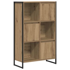 vidaXL Grāmatplaukts Artisan Ozols 68 x 30 x 108 cm Inženierijas koks