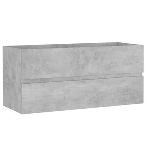 vidaXL izlietnes skapītis betonpelēks 100x38,5x45 cm inženierijas koks