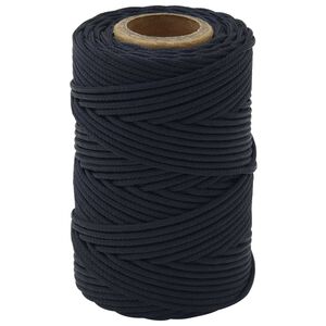 vidaXL Laivu virvju 0.2 mm 50 m Karaliski zils Poliesters