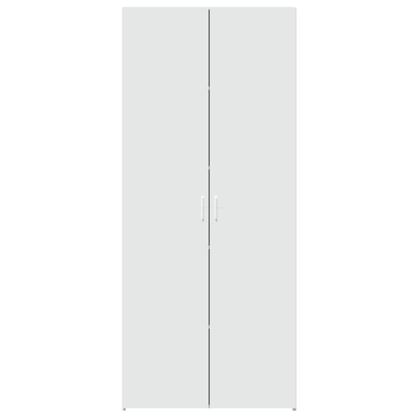 vidaXL augstais skapītis balts 80x42,5x185 inženierijas koks