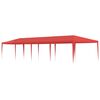 vidaXL Balles telts Sarkana 1200 x 300 x 255 cm PE un Tērauds