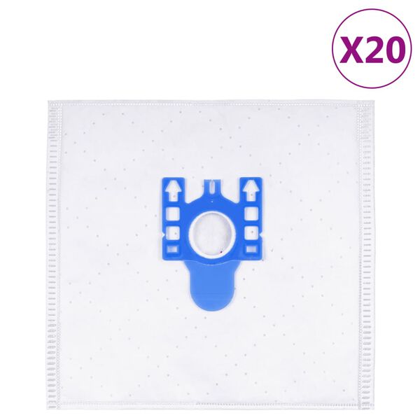 vidaXL putekļsūcēja maisiņi, Miele Type GNH, 20 gab.