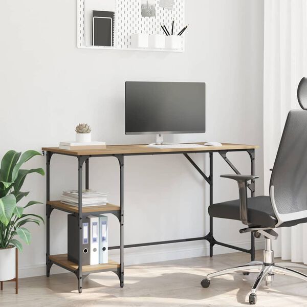 vidaXL Galds Artisānā ozols 120 x 50 x 75 cm Inženierijas koks