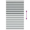 vidaXL žalūzijas zebra 140x230 cm auduma platums 135,9 cm poliesters