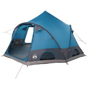 vidaXL Dome telts 4 personām 4 personai Zila