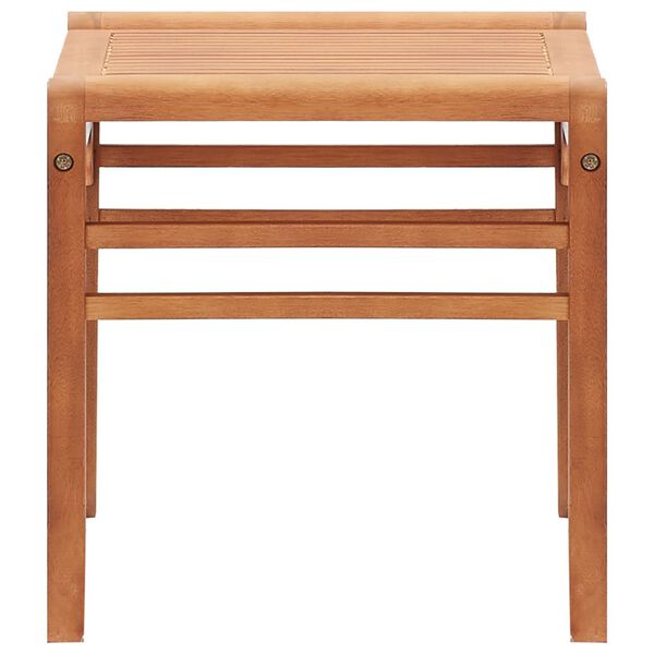 vidaXL dārza sols, 64 cm, eikalipta masīvkoks