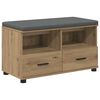 vidaXL Zāles sols Amatnieka Ozols 80 x 38 x 46 cm