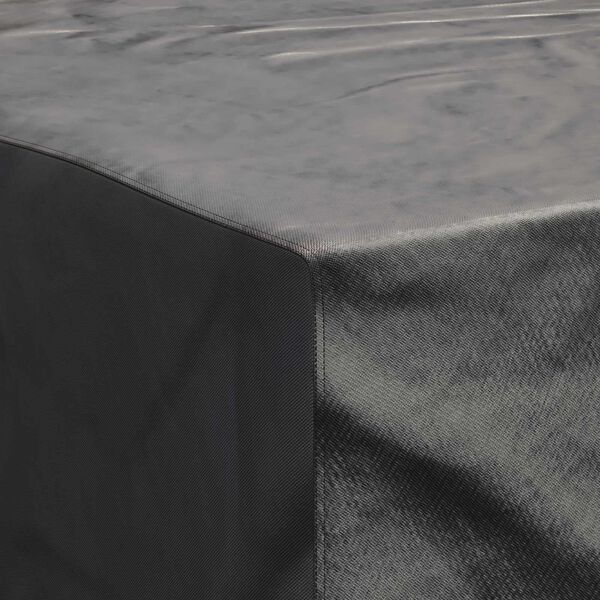 vidaXL Mēbeļu pārklājs Vienkrāsains Melna 300 x 250 x 100 cm 210D