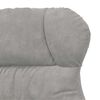 vidaXL atpūtas krēsls Gai&scaron;i pelēks 69 x 74 x 93 cm Samts