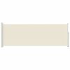 vidaXL izvelkama sānu markīze, 160 x 500 cm, krēmkrāsā