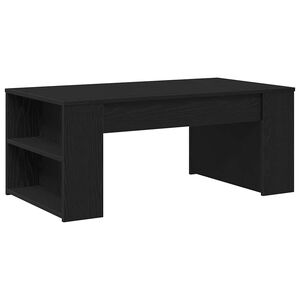 vidaXL Kafijas galdiņ&scaron; Melns ozolkoks 102 x 55 x 42 cm