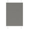 vidaXL plisētās žalūzijas antracīts 85x150 cm auduma platums 84,4 cm