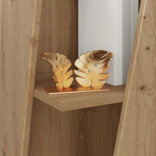 vidaXL Sānu plaukts Artisānā ozols 33 x 32 x 70,5 cm Inženierijas koks