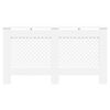 vidaXL radiatora pārsegi, 2 gab., balti, 152x19x81,5 cm, MDF