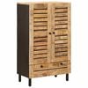 vidaXL Uzglabā&scaron;anas skapji Dabiska 60 x 33 x 100 cm Cieta mango koksne