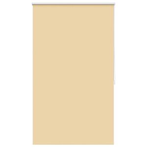 vidaXL rullo žalūzijas, aptum&scaron;ojo&scaron;as, 84,4x175 cm, audums, platums 80 cm, bē&scaron;as