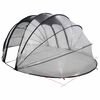 vidaXL Baseina telts kupola Caurspīdīgs 538 x 440 x 204 cm PVC