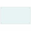 vidaXL Virtuves aizsargpanelis 2 pcs Balts 100 x 60 cm rūdīts stikls