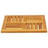 vidaXL galda virsma, 50x50x2 cm, dižskābarža koks, kvadrāta forma