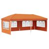 vidaXL Pop-up svinību teltis 575 x 289 x 245 cm Oranža