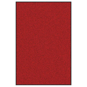 vidaXL Durvju paklājs Cits Sarkans un Melns 120 x 180 cm