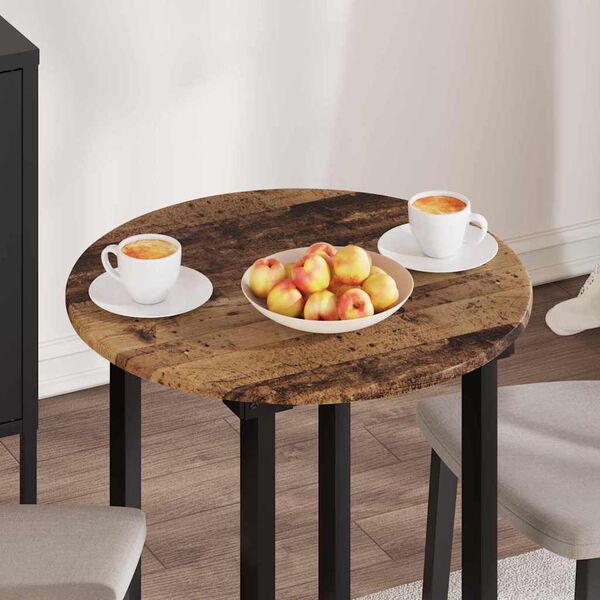 vidaXL Galda virsma Vecs koks 60 x 60 x 1,5 cm Inženierijas koks