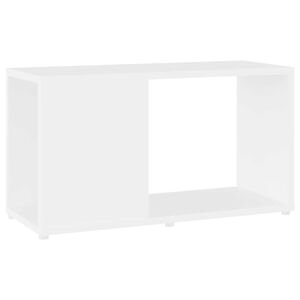 vidaXL TV skapis, balts, 60x24x32 cm, inženierijas koks
