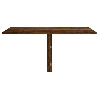 vidaXL sienas galds, ozola krāsa, 100x60x56 cm, inženierijas koks