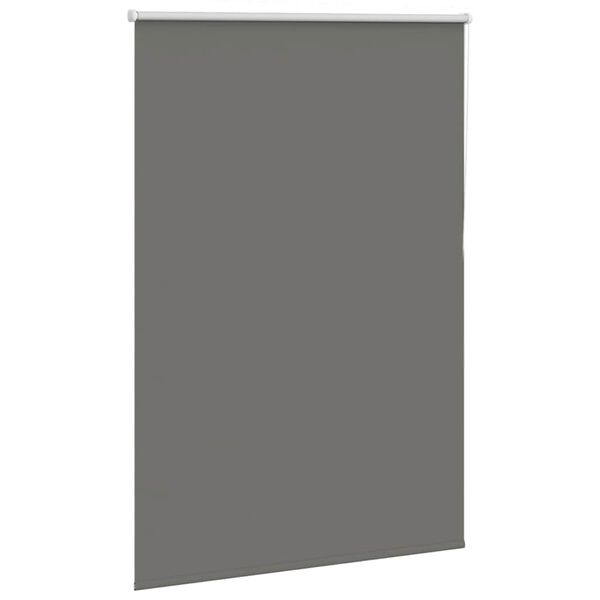 vidaXL rullo žalūzija pelēks 90x150cm auduma platums 85,7cm poliesters