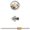 vidaXL HVLP smidzinā&scaron;anas pistole uzgalis 0,8 mm uzgalis Sudraba