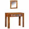 vidaXL Dressing galds Brūna 90 x 45 x 75 cm Cietā akācijas koks