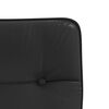 vidaXL virtuves krēsli, 6 gab., melna mākslīgā āda