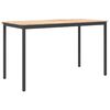 vidaXL Bāra galds Dabiska 180 x 90 x 105 cm Ciets priedes koks