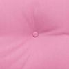 vidaXL Atpakaļ spilvens Rozā 200 x 24 x 50 cm audums