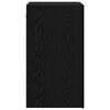 vidaXL Sienas TV Skapis Melns ozolkoks 30,5 x 30 x 60 cm