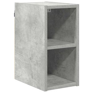 vidaXL Piekarams skapītis Betona pelēks 20 x 29,5 x 40 cm