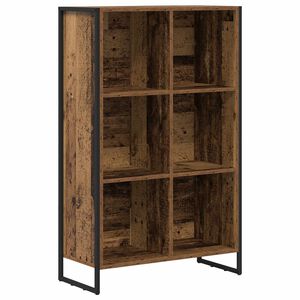 vidaXL Grāmatplaukts 99.5 x 30 x 108.5 cm Inženierijas koks Vecs koks