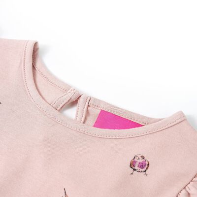 Bērnu krekls ar garām piedurknēm, rozā, 92