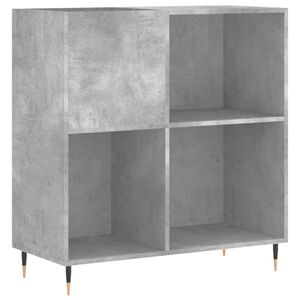 vidaXL skapītis, 84,5x38x89 cm, inženierijas koks, pelēks