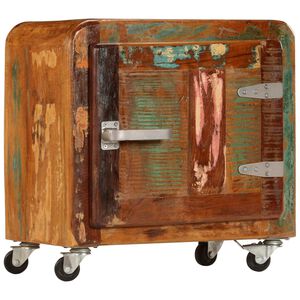 vidaXL naktsskapītis, 50x30x50 cm, pārstrādāts masīvkoks